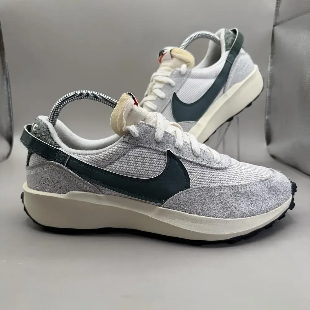 Nike Waffle Debut Vintage Shoes Womens US 9 Green Running Sneakers DX2931-101